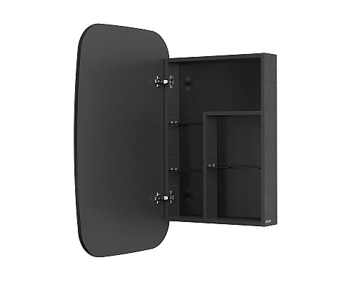 Зеркальный шкаф Aquaton Сохо 60 L 1A258302AJA0L Графит