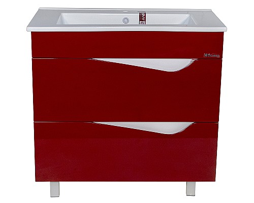 Тумба под раковину Bellezza Эйфория 85 4639114660037 Красная