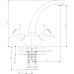 Смеситель для кухонной мойки Rossinka Q Q02-64
