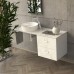 Тумба под раковину Ravak SD Comfort 60 подвесная Белая глянцевая