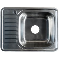 Мойка IDDIS Basic нержавеющая сталь сатин чаша справа 650x500 BAS65SRi77