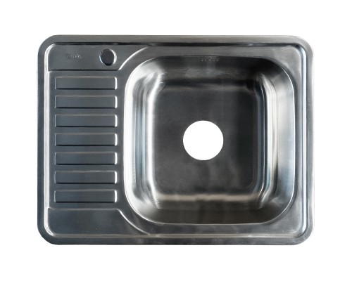 Мойка IDDIS Basic нержавеющая сталь сатин чаша справа 650x500 BAS65SRi77