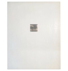 Душевой поддон из искусственного камня Veconi Tezeo 100x80 Белый