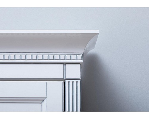 Зеркало Aquanet Селена 90 белый/серебро