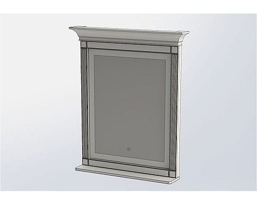 Зеркало Aquanet Селена 90 белый/серебро