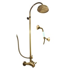 Душевая система Rav Slezak Labe Mosaz (L081.5/3SM) бронза