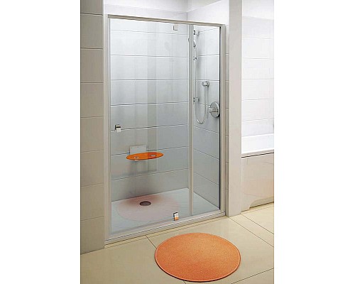 Душевая дверь Ravak Pivot 03GG0100Z1 120 белый прозрачный