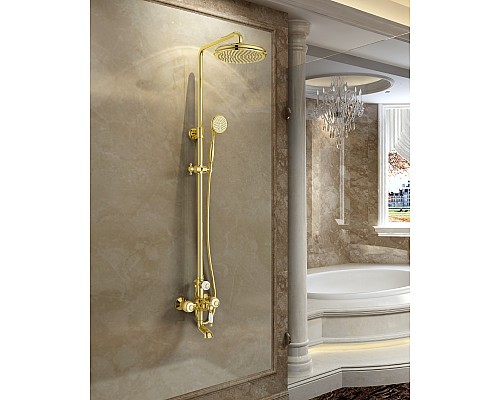 Душевая система AltroBagno Opera 030206 Or
