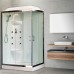 Душевая кабина Royal Bath HP 120х80 с гидромассажем задняя стенка Белая