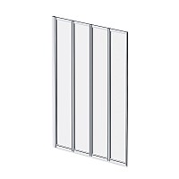 Душевая шторка на ванну AM.PM Like W80BS-100-140CT