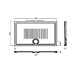 Керамический поддон для душа Hatria Lif H3 140x80 Белый