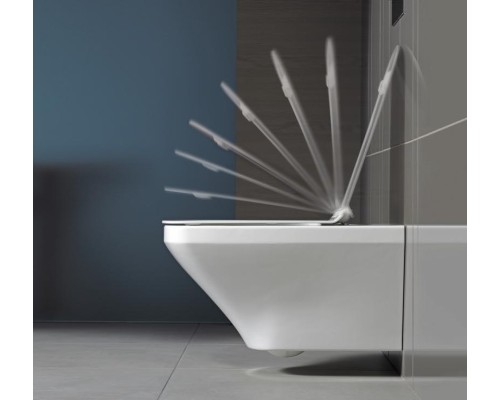 Унитаз Duravit 45510900A1 Rimless подвесной с сиденьем Микролифт