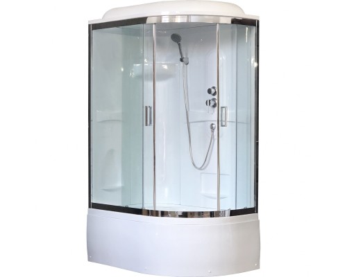 Душевая кабина Royal Bath ВК 120x80 задние стенки Белые