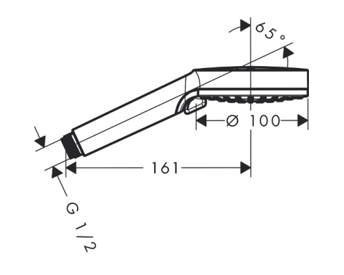 Душевая лейка Hansgrohe Crometta HG Vario 26330400