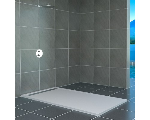 Душевой поддон из искусственного камня RGW Stone Tray STM-109W 100x90 Белый