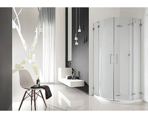 Душевая дверь Radaway Euphoria PDD 100 L 383003-01L профиль Хром стекло прозрачное