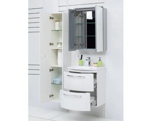 Тумба под раковину De Aqua Лонг 60 167119 подвесная Белая