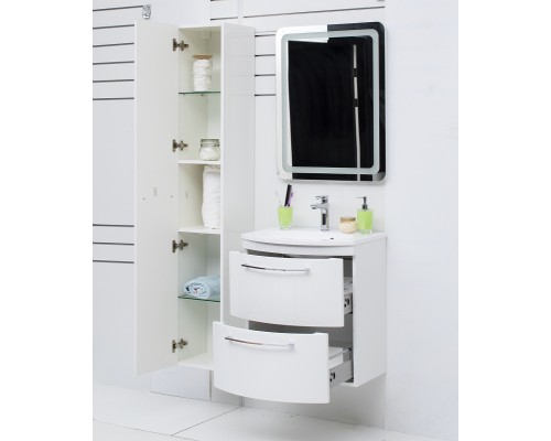 Тумба под раковину De Aqua Лонг 60 167119 подвесная Белая