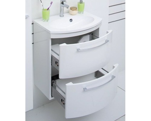 Тумба под раковину De Aqua Лонг 60 167119 подвесная Белая