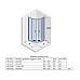 Душевой уголок Riho Hamar 2.0 R309 100x100 G007003120 (GR16200) Хром