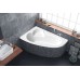 Асимметричная акриловая ванна C-bath Atlant 160x105 L