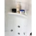 Душевой бокс Royal Bath ALP 150x100 с гидромассажем задние стенки Белые