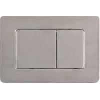 Кнопка для инсталляции, нерж.сталь NIKEL BRUSH