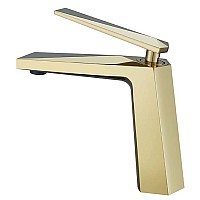 смеситель для умывальника Boheme VENTURO 381 золото