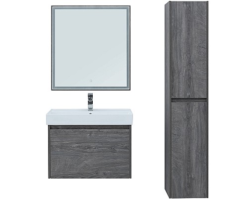 Тумба под раковину Aquanet Nova Lite 60 242570 подвесная Дуб рошелье