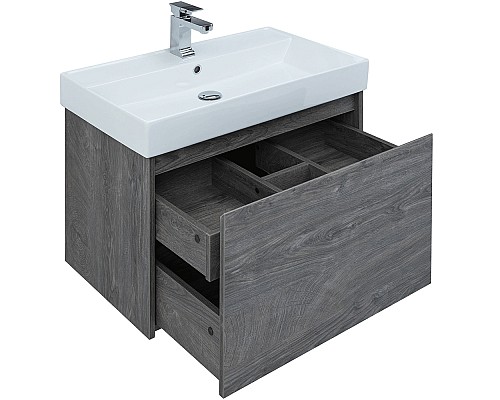 Тумба под раковину Aquanet Nova Lite 60 242570 подвесная Дуб рошелье