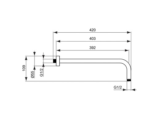 Комплект смесителей Ideal Standard Alpha BD003AA Хром
