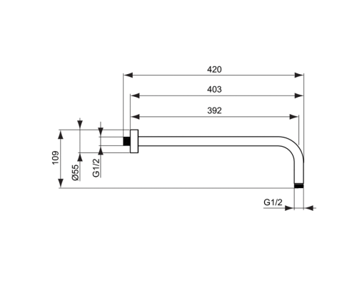 Комплект смесителей Ideal Standard Alpha BD003AA Хром