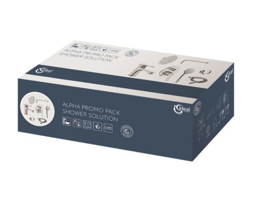 Комплект смесителей Ideal Standard Alpha BD003AA Хром