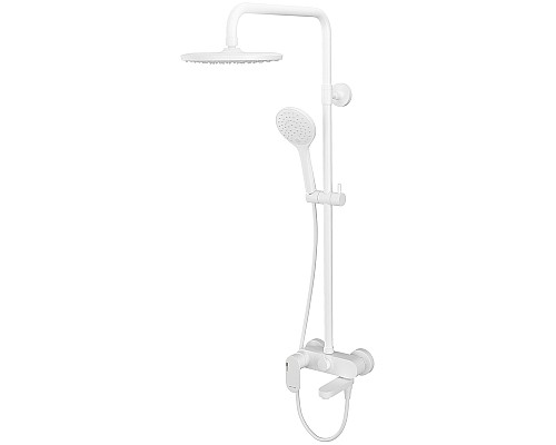 Душевая система WasserKRAFT Mindel A18501 Белая матовая