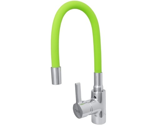 Смеситель для кухни Сантаком StMira 5098-5 Зеленый Хром