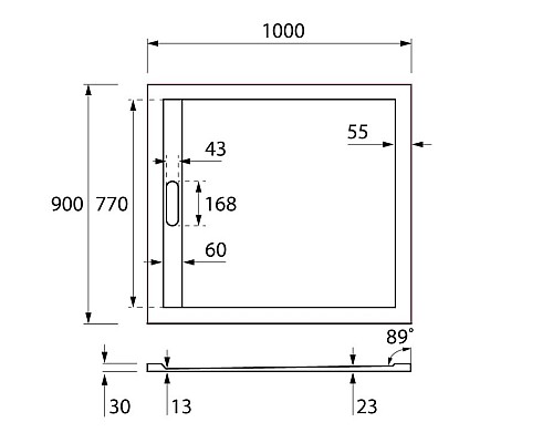 Ножки для поддона Cezares TRAY-LEGS-AS-10 Ножки для поддона Cezares TRAY-LEGS-AS-10