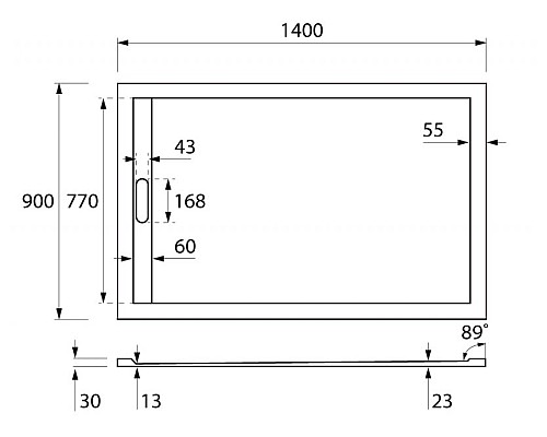Ножки для поддона Cezares TRAY-LEGS-AS-10 Ножки для поддона Cezares TRAY-LEGS-AS-10