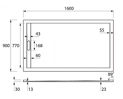 Ножки для поддона Cezares TRAY-LEGS-AS-10 Ножки для поддона Cezares TRAY-LEGS-AS-10