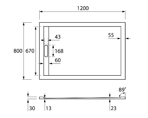 Ножки для поддона Cezares TRAY-LEGS-AS-10 Ножки для поддона Cezares TRAY-LEGS-AS-10