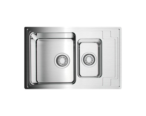 Кухонная мойка Omoikiri Mizu 78-2-IN 4973731 универсальная