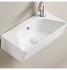 Раковина CeramaLux 40 Белая глянцевая