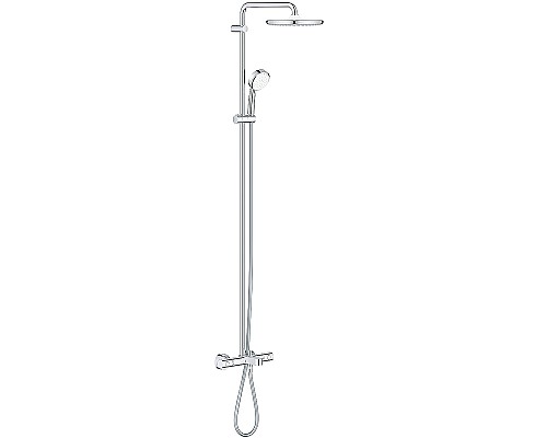 Душевая система Grohe Tempesta Cosmopolitan 26672000 с термостатом Хром