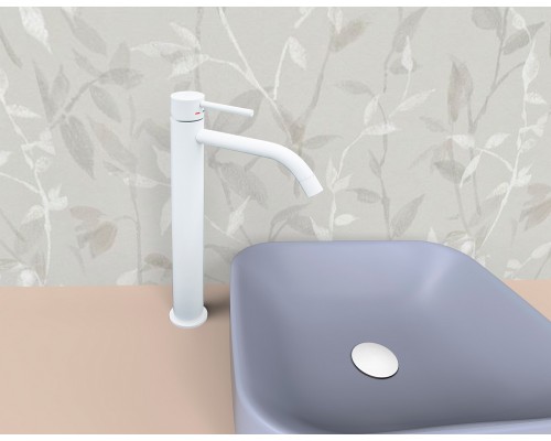 Смеситель Paffoni Light LIG081BO для раковины, белый