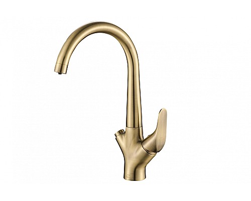 Смеситель для кухни ZORG Steel Hammer SH 815 BRONZE