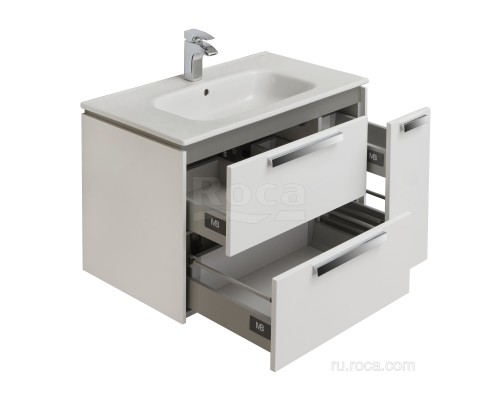Тумба под раковину Roca Lago 80 857296806 белый глянец 