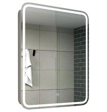 Зеркальный шкаф Relisan Angelica 600х800 с подсветкой Белый
