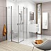 Душевой уголок Ravak Chrome 1QVD0C00Z1 110 блестящий прозрачный