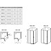 Душевой уголок Ravak Chrome 1QVD0C00Z1 110 блестящий прозрачный