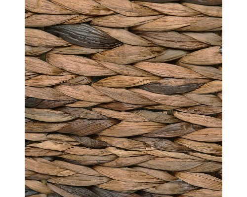 Корзина для белья WasserKRAFT Dill WB-611-L с крышкой Темно-коричневая