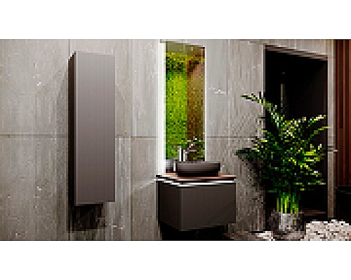 Зеркало Jorno Strong 57 Str.02.57/P/A с подсветкой с бесконтактным выключателем